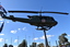 " Dustoff " shown mounted outside Dandenong RSL. Iroquois UH - 11v.
Image depicts the helicopter at
RSL.

