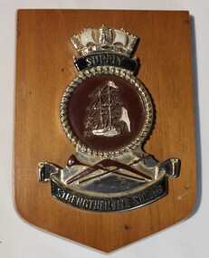 Plaque - Presentation Crest, HMAS SUPPLY