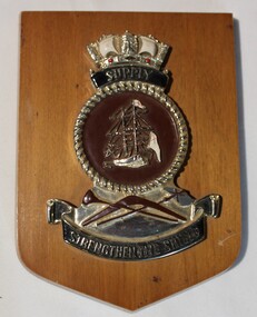 Plaque - Presentation Crest HMAS SUPPLY