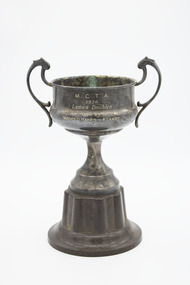 Memorabilia - Trophy, M.C.T.A  1936 Ladies Doubles, 1936