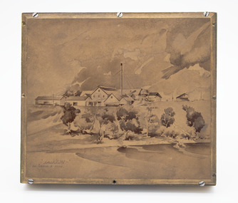 Artwork, other - Copperplate, Wytt R. Morro, 1948