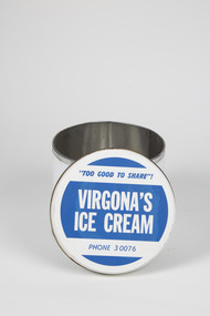 Container - Tin,  Ice cream