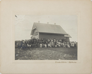 Photograph - Merbein South State School, Misses Smales and Home, September 13th 1913