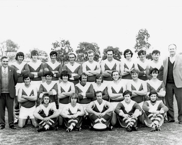 Photograph, South Merbein Football Club Team, 1971