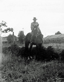 Photograph, William Crosbie (68yrs) and Goodies Star, 1950