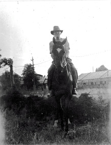 Photograph, William Crosbie (68yrs) and Goodies Star, 1950