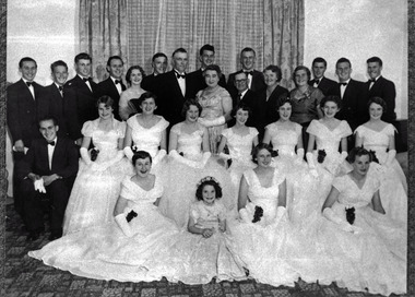 Photograph, Birdwoodton Scout Debutante Ball, 1955