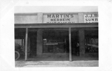 Photograph, Martin's Merbein Butchery, unknown