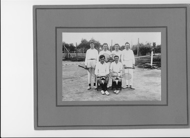 Photograph, Male Tennis players, unknown
