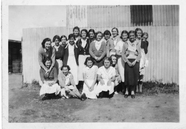 Photograph, Packing Company workers names, unknown