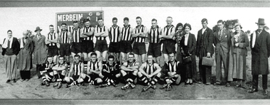 Photograph, Merbein Football Club Team and Supporters - Premiers, unknown