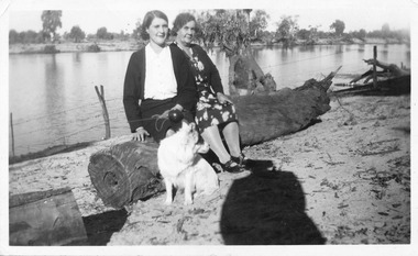 Photograph, Mrs Butcher and Beatrice Morrison, unknown