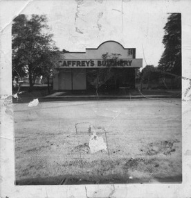 Photograph, Caffrey's Butchery, unknown