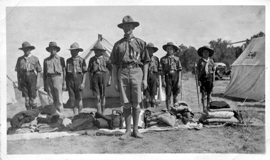 Photograph, Scout Camp - Cowanna Bend, 1934