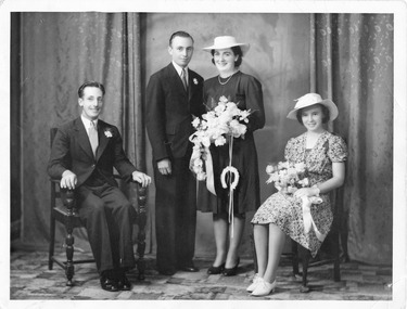 Photograph, Wedding of Sam Rankin, unknown