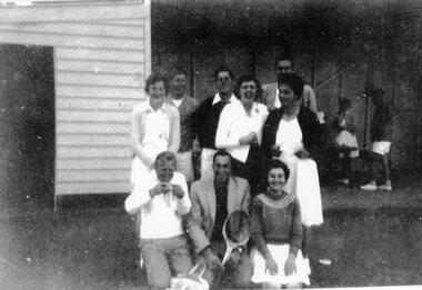 Photograph, Kenny Park Tennis Club Players, unknown