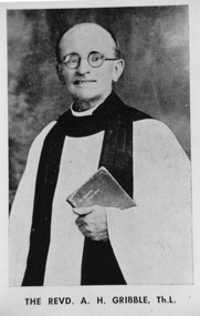 Photograph, Gribble, A.H. (Rev), 1930-1934