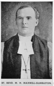 Photograph, Maxwell-Gumbleton, M.H. (Rt. Rev), 1920's