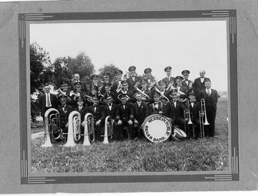 Photograph, Merbein Public Brass Band, unknown