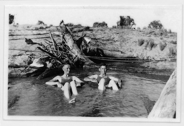 Photograph, Ring, Cliff & Cannon, Bob, 1937