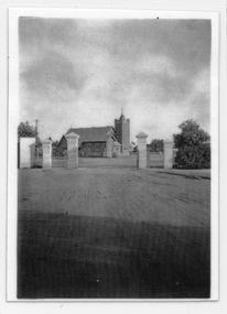 Photograph, Memorial Gates & Church of England, 1937