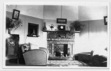 Photograph, Lounge in Ring's House, 1937