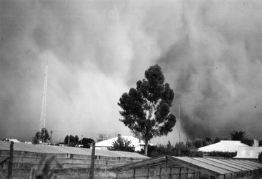 Photograph, Dust Storm - Main Avenue Merbein No.1, c.1958