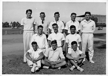 Photograph, Merbein Cricket Team, c.1950's