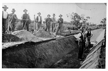 Photograph, Forming the Channel, unknown