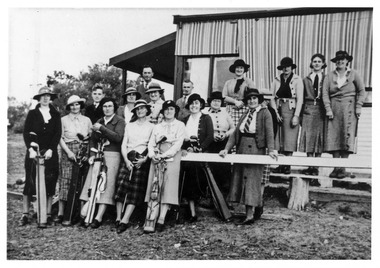 Photograph, Merbein Central Golf Club Members & Associates, c.1930