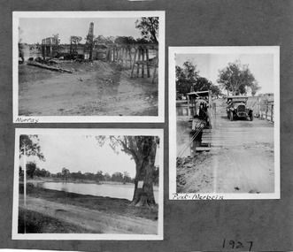 Photograph, Abbotsford Bridge & Punt, 1927