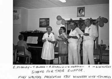 Photograph, Merbein Bowling Club, 1984