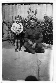 Photograph, Crosbie, ?Soldier, 1943