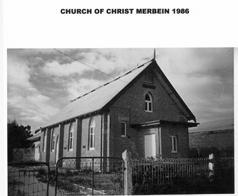 Photograph, Church of Christ Merbein, c.1960's