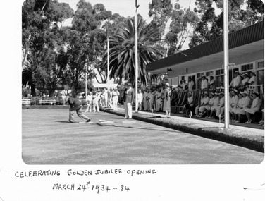 Photograph, Merbein Bowling Club Golden Jubilee, 1984