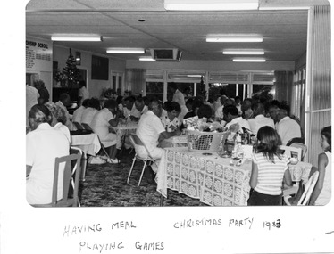 Photograph, Merbein Bowling Club Christmas party, 1983