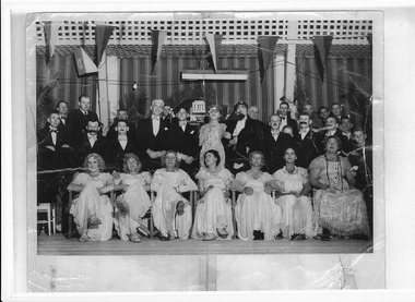 Photograph, Catholic Mock Debutante Ball, 1948