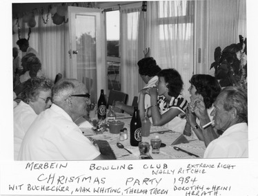 Photograph, Merbein Bowling Club Christmas Party 3a, unknown