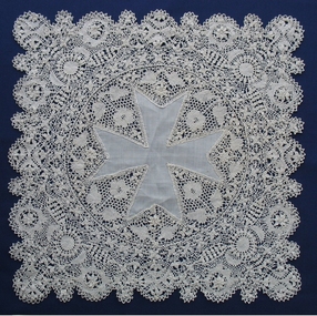 Textile - Maltese lace, Late 19th Century