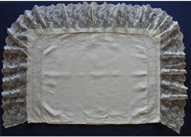 Textile - Valenciennes lace, c 1880