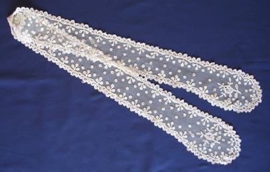 Textile - Brussels applique lace, Early 20th Century