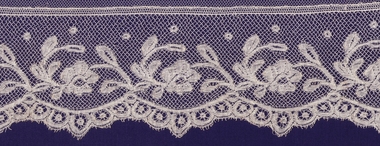 Valenciennes lace, Mid 19th Century