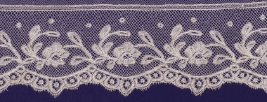 Textile - Valenciennes lace, Mid 19th Century