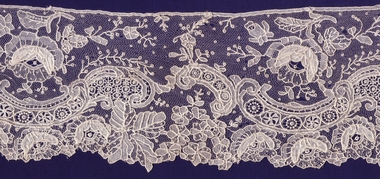 Textile - Brussels Point de Gaze, Late 19th or early 20th century