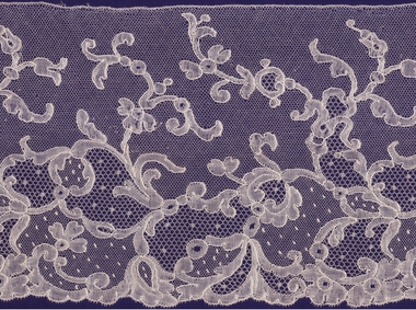 Textile - Buckinghamshire Point lace, 19th century