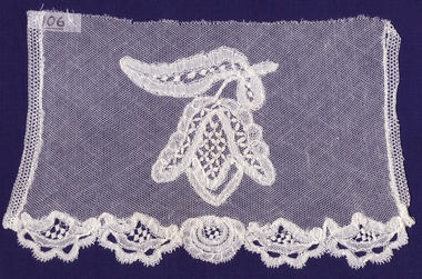 Textile - Honiton lace, 19th Century