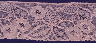 Textile - Machine made lace, Late 19th Century