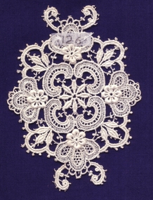 Textile - Machine made lace