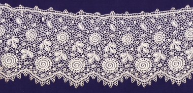 Textile - Machine made lace