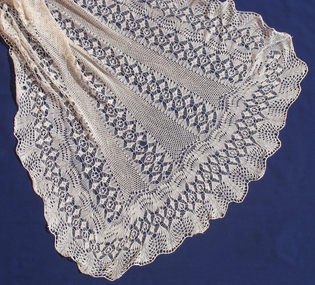 Machine Knitted lace